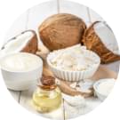 MCT Oil & Coconut Milk Powder.